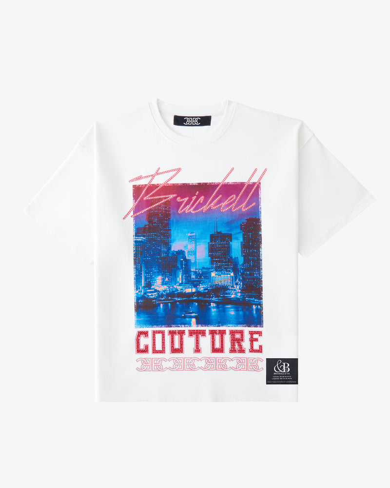 BRICKELL RHINESTONE COUTURE CONCERT TEE