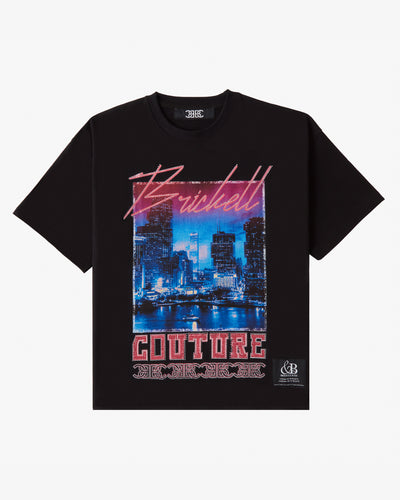 BRICKELL RHINESTONE COUTURE CONCERT TEE