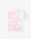 BRICKELL COBRA LOGO TEE CRÉME