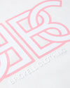 BRICKELL COBRA LOGO TEE CRÉME