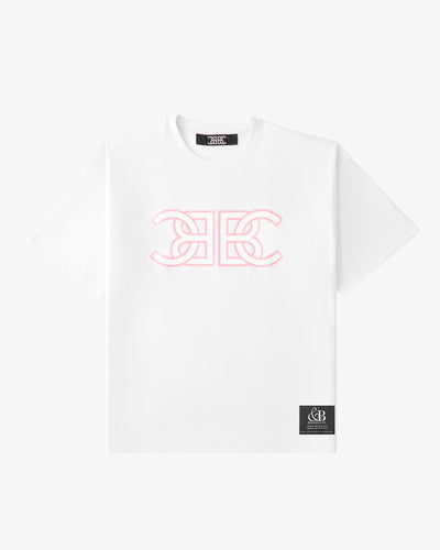 BRICKELL COBRA LOGO TEE CRÉME