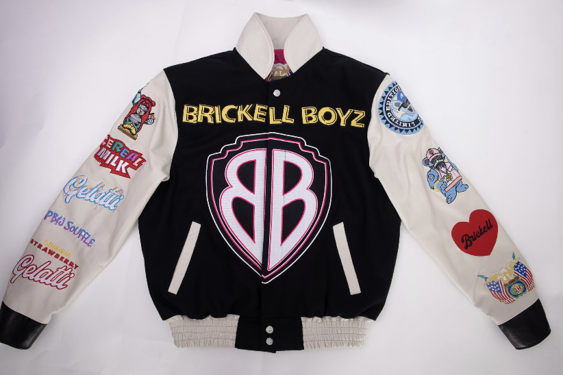 BRICKELL X HAMILTON VARISTY LETTERMAN JACKET