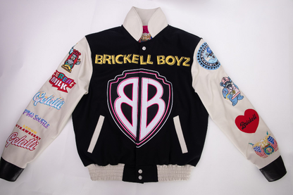 BRICKELL X HAMILTON VARISTY LETTERMAN JACKET