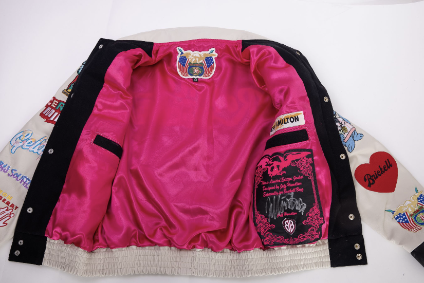 BRICKELL X HAMILTON VARISTY LETTERMAN JACKET