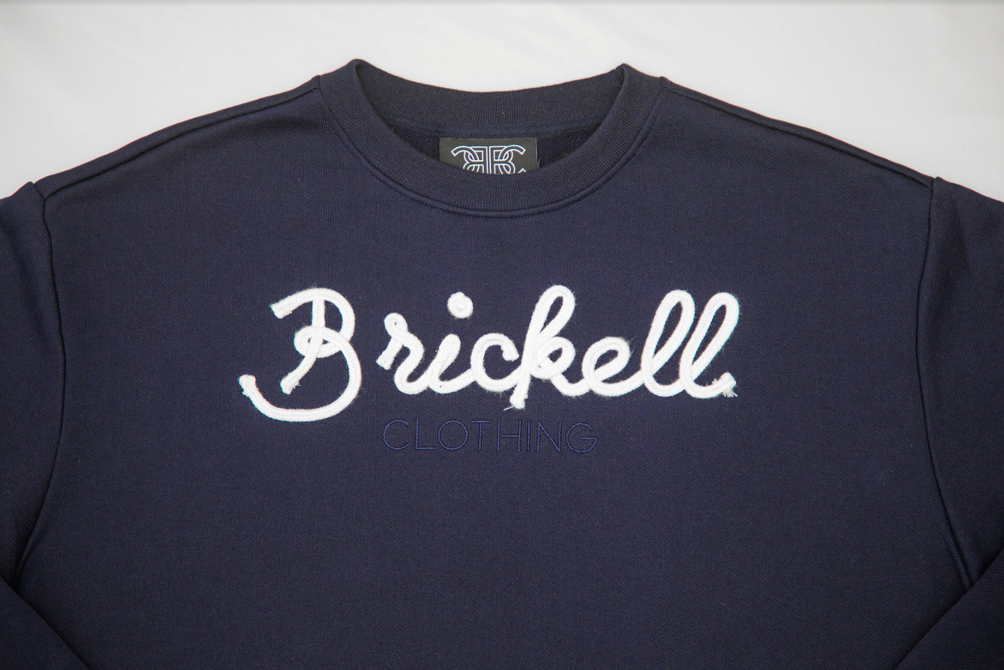 NAVY BLUE BRICKELL YACHT MARINE SWEATSHIRT