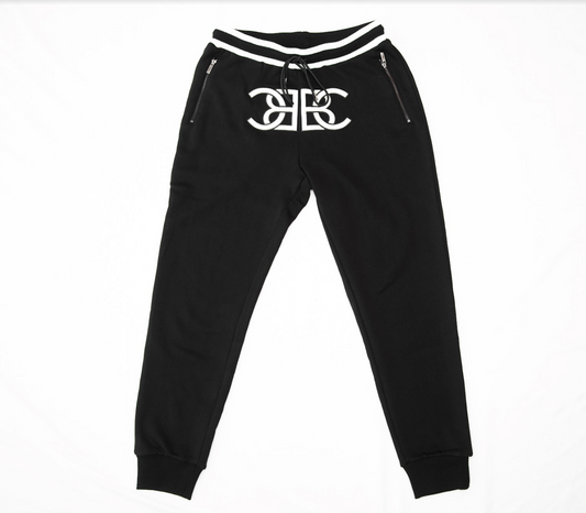 BCBC HEAVY JOGGER BLACK/WHITE