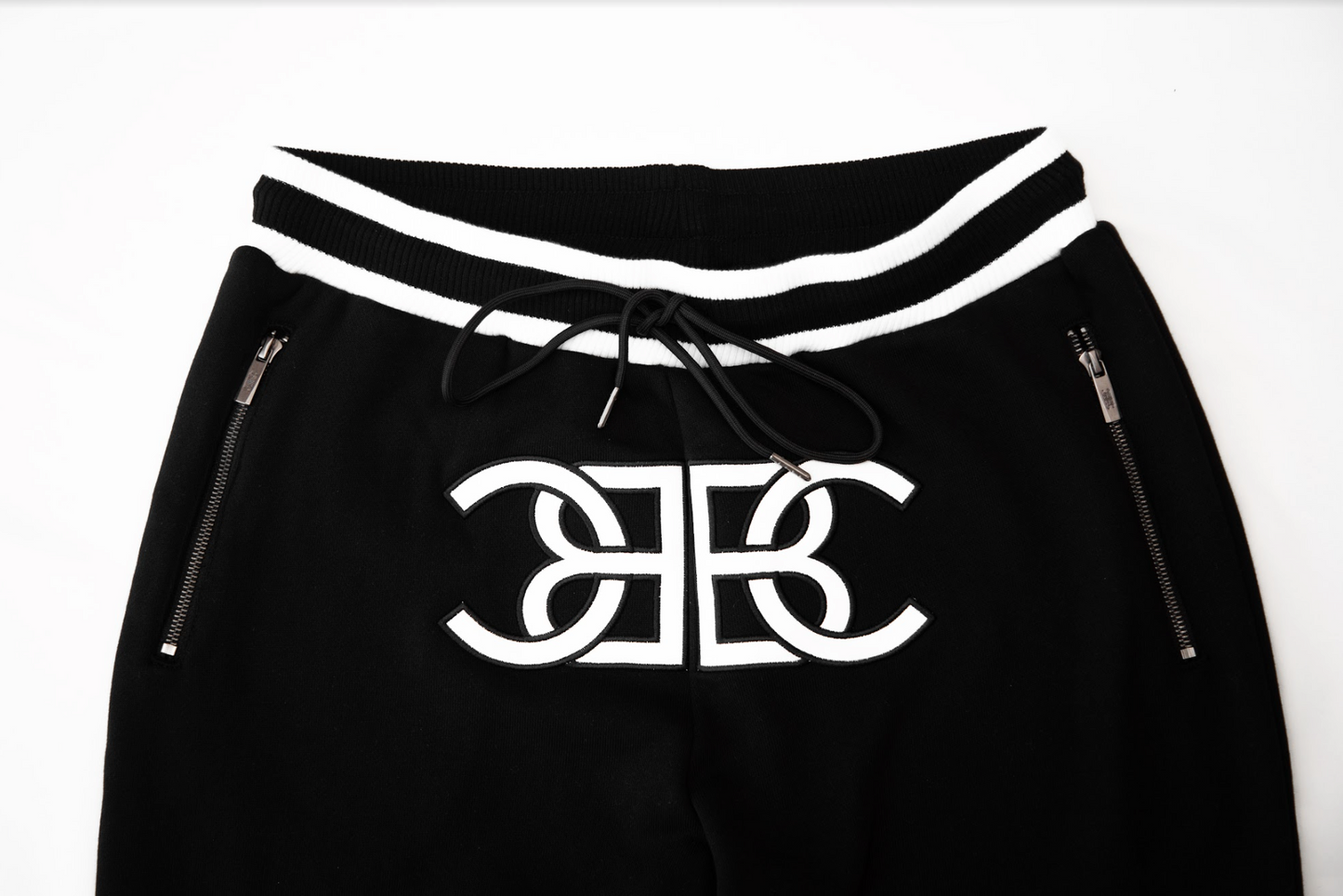 BCBC HEAVY JOGGER BLACK/WHITE